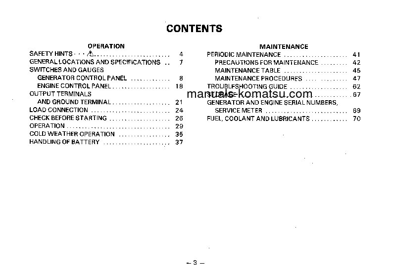Protected: EG1100-1(JPN) S/N 1002-UP Operation manual (English)