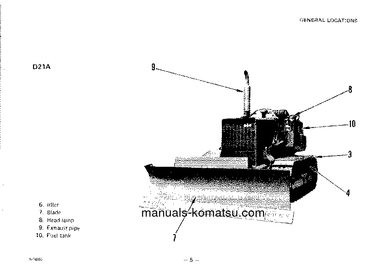Protected: D21A-5(JPN) S/N 45005-50001 Operation manual (English)