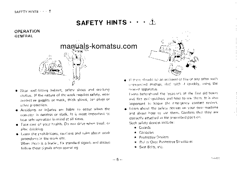 Protected: D21A-5(JPN) S/N 45005-50001 Operation manual (English)
