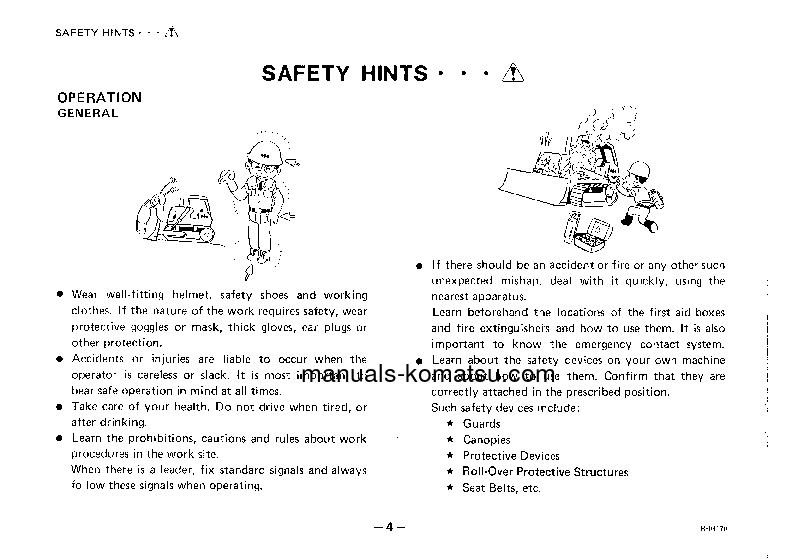 Protected: D21A-5(JPN) S/N 50002-UP Operation manual (English)
