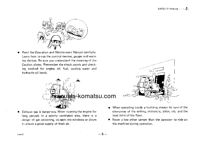 Protected: D21A-5(JPN) S/N 50002-UP Operation manual (English)