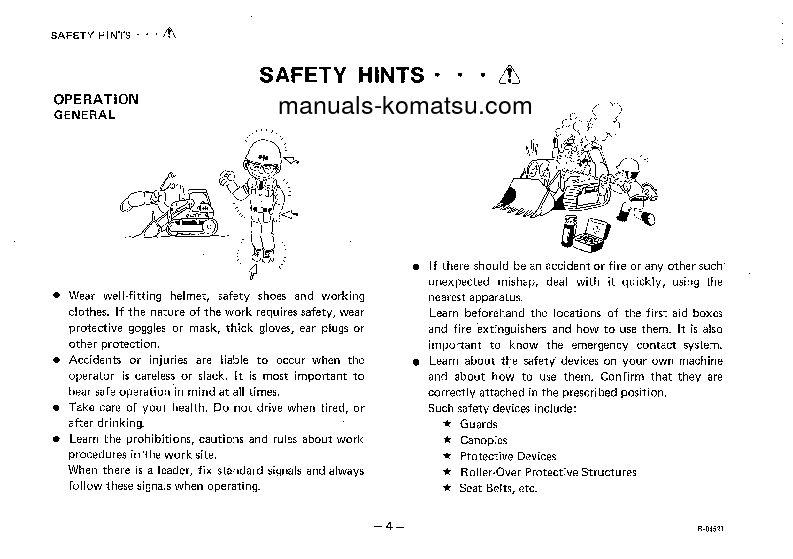 Protected: D50S-16(JPN) S/N 68001-UP Operation manual (English)