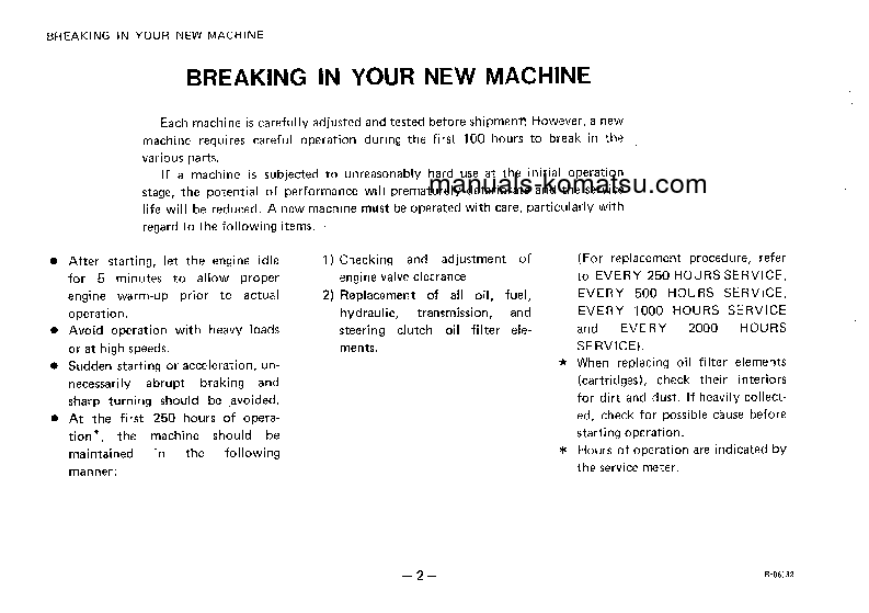 Protected: D53S-16(JPN) S/N 68001-UP Operation manual (English)
