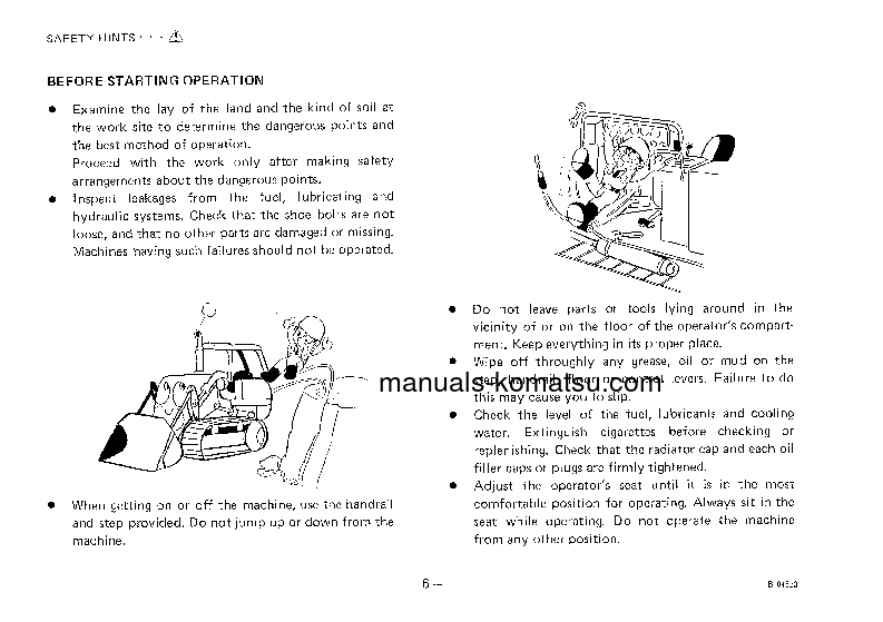 Protected: D53S-16(JPN) S/N 68001-UP Operation manual (English)