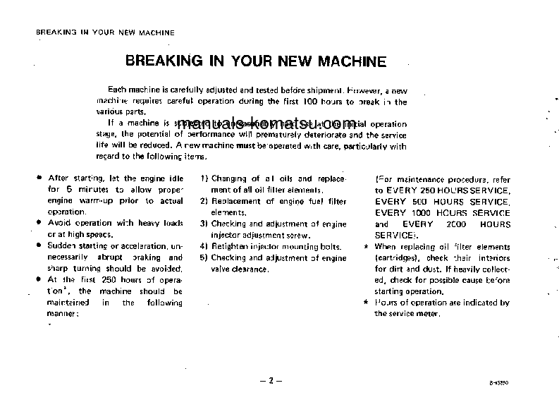 Protected: D65E-6(JPN) Operation manual (English)