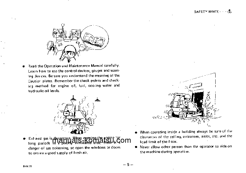 Protected: D65E-6(JPN) Operation manual (English)