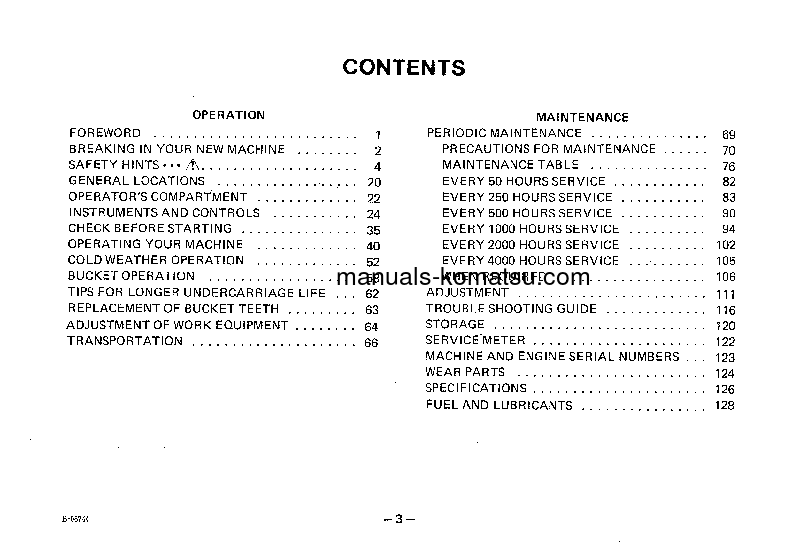 Protected: D75S-3(JPN) S/N 8951-10000 Operation manual (English)