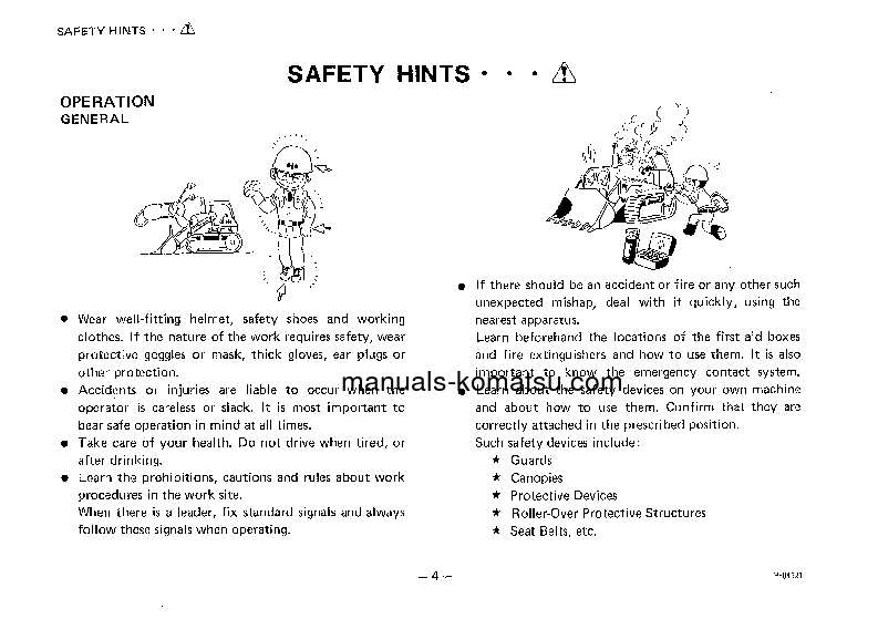 Protected: D75S-3(JPN) S/N 8951-10000 Operation manual (English)
