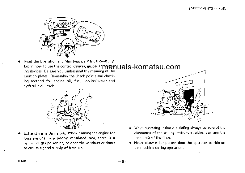 Protected: D75S-3(JPN) S/N 8951-10000 Operation manual (English)