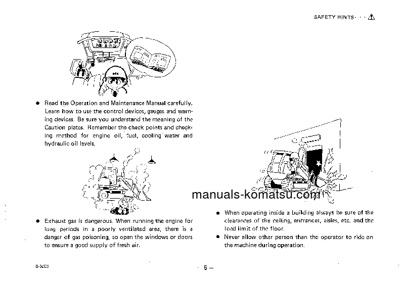 Protected: D75S-3(JPN) S/N 10001-UP Operation manual (English)