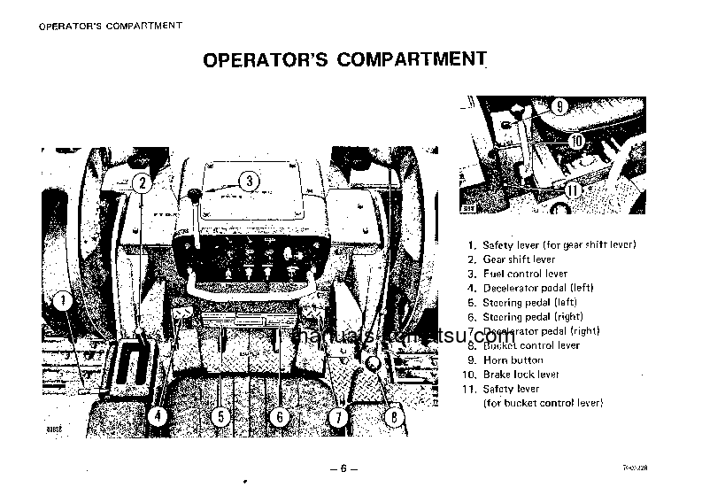Protected: D95S-2(JPN) S/N 2001-UP Operation manual (English)