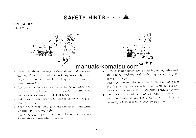 Protected: D355C-3(JPN) S/N 4001-5415 Operation manual (English)