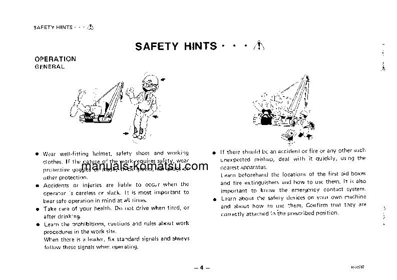 Protected: D355C-3(JPN) S/N 8514-UP Operation manual (English)