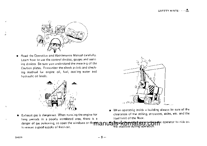 Protected: D355C-3(JPN) S/N 8514-UP Operation manual (English)