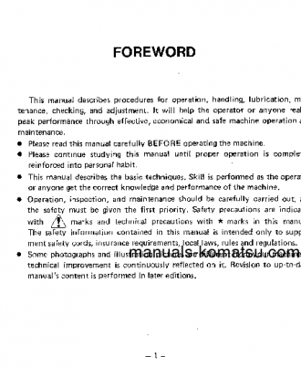 D455A-1(JPN) S/N 1501-UP Operation manual (English)