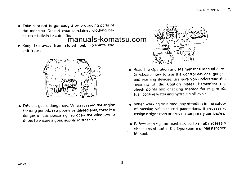 Protected: GD705A-3(JPN) S/N 10002-30000 Operation manual (English)