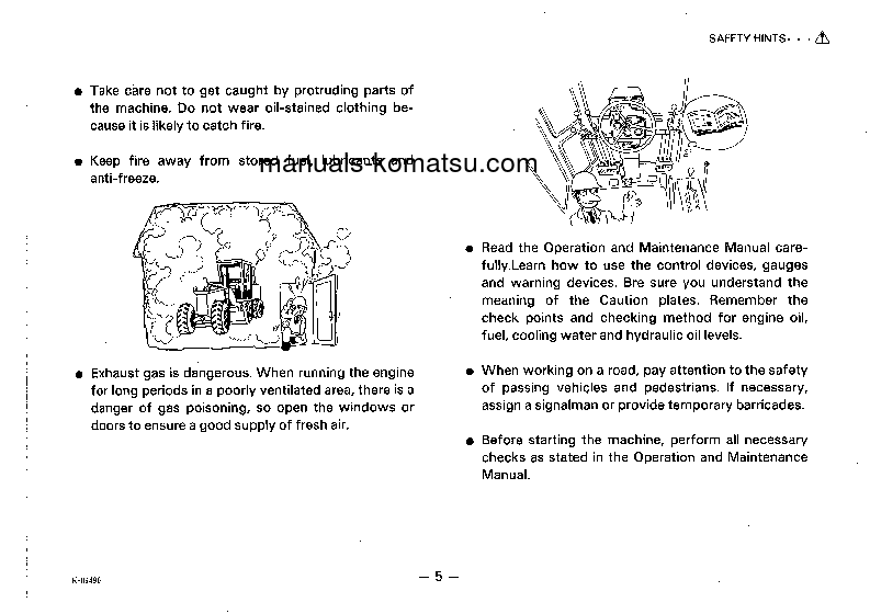 Protected: GD705A-3(JPN) S/N 30001-UP Operation manual (English)