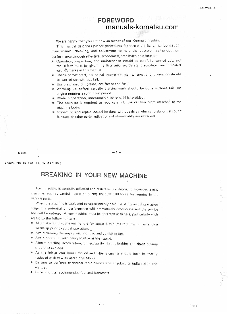 Protected: GD28AC-1(JPN) S/N 1002-UP Operation manual (English)