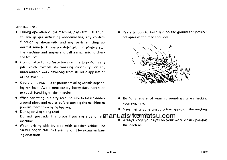 Protected: GD505R-2(JPN) S/N 30002-30600 Operation manual (English)