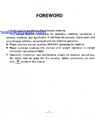 WF22T-2(JPN) S/N 1040-UP Operation manual (English)