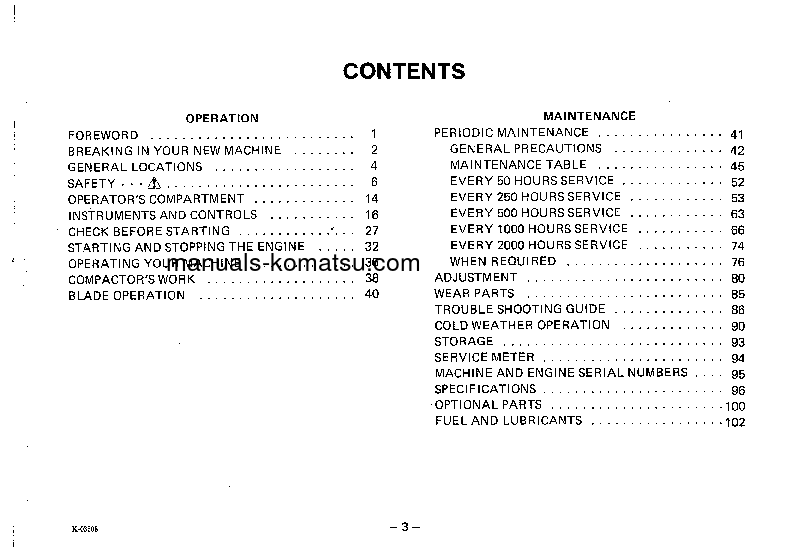 Protected: WF22T-2(JPN) S/N 1040-UP Operation manual (English)