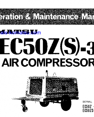 EC50Z-3(JPN) S/N 14937-UP Operation manual (English)