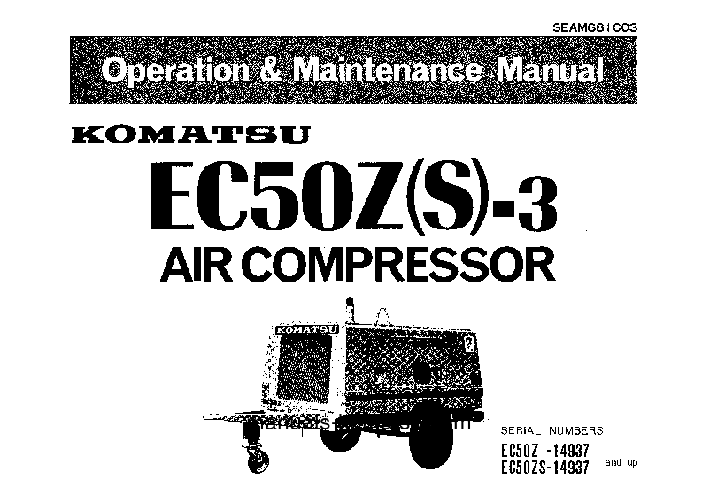 EC50ZS-3(JPN) S/N 14937-UP Operation manual (English)