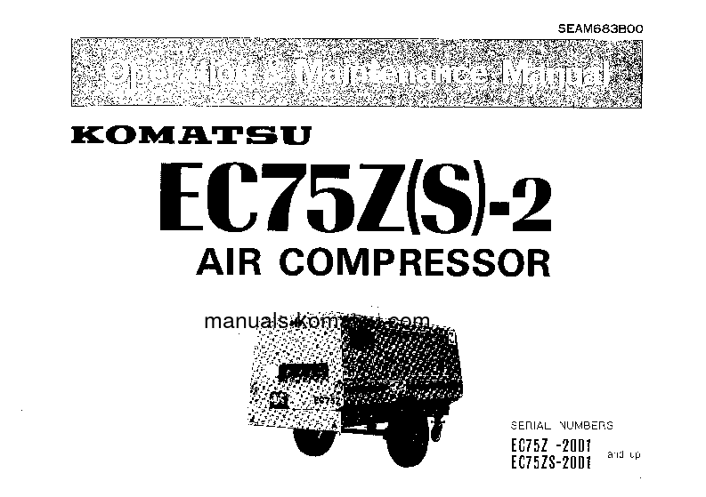 EC75ZS-2(JPN) S/N 2001-UP Operation manual (English)