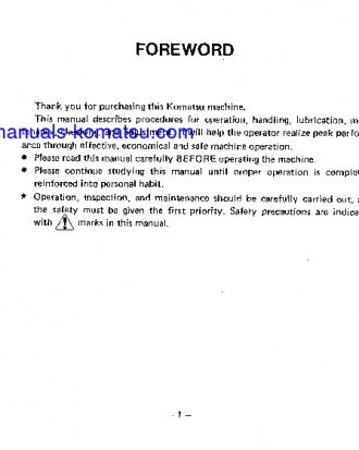 EC75Z-2(JPN) S/N 2001-UP Operation manual (English)