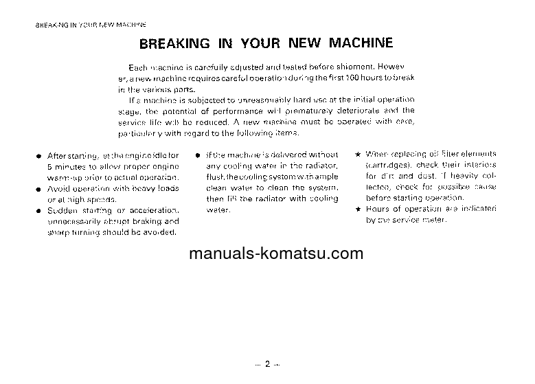 Protected: GD611R-1(JPN) S/N 10073-UP Operation manual (English)