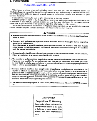 D575AR-2(JPN) S/N 10024-UP Operation manual (English)