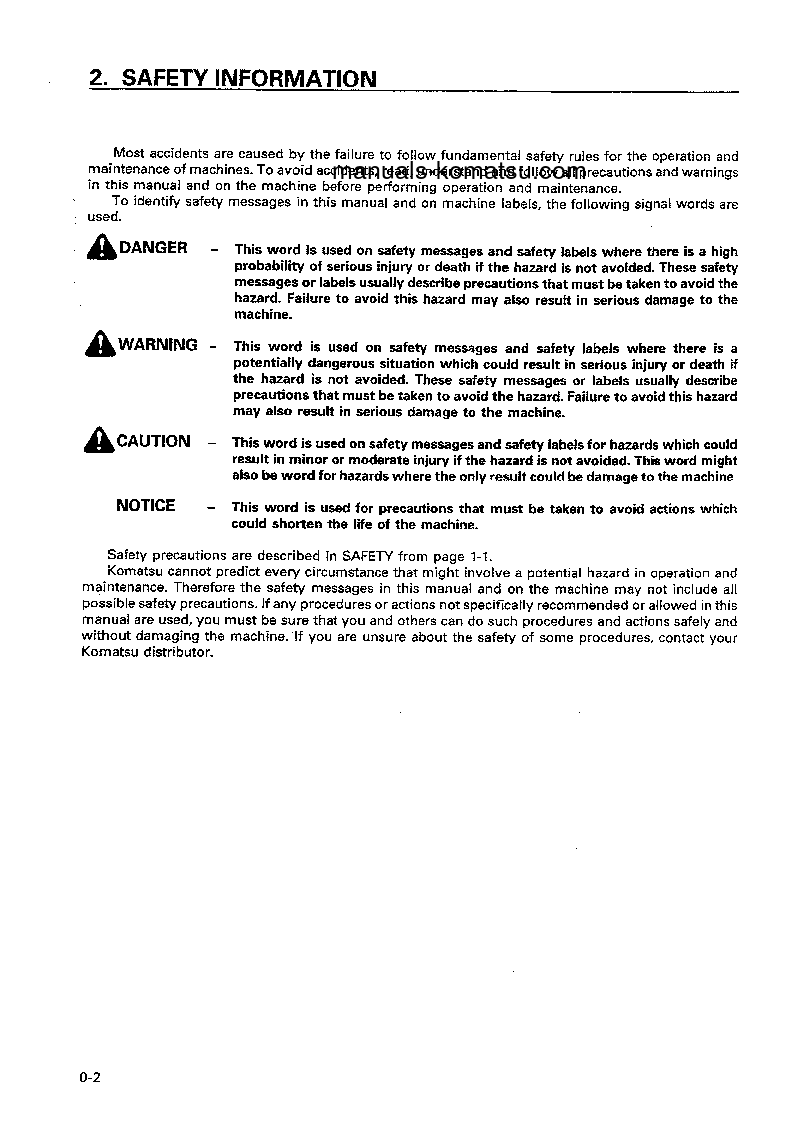 Protected: D575AR-2(JPN) S/N 10024-UP Operation manual (English)