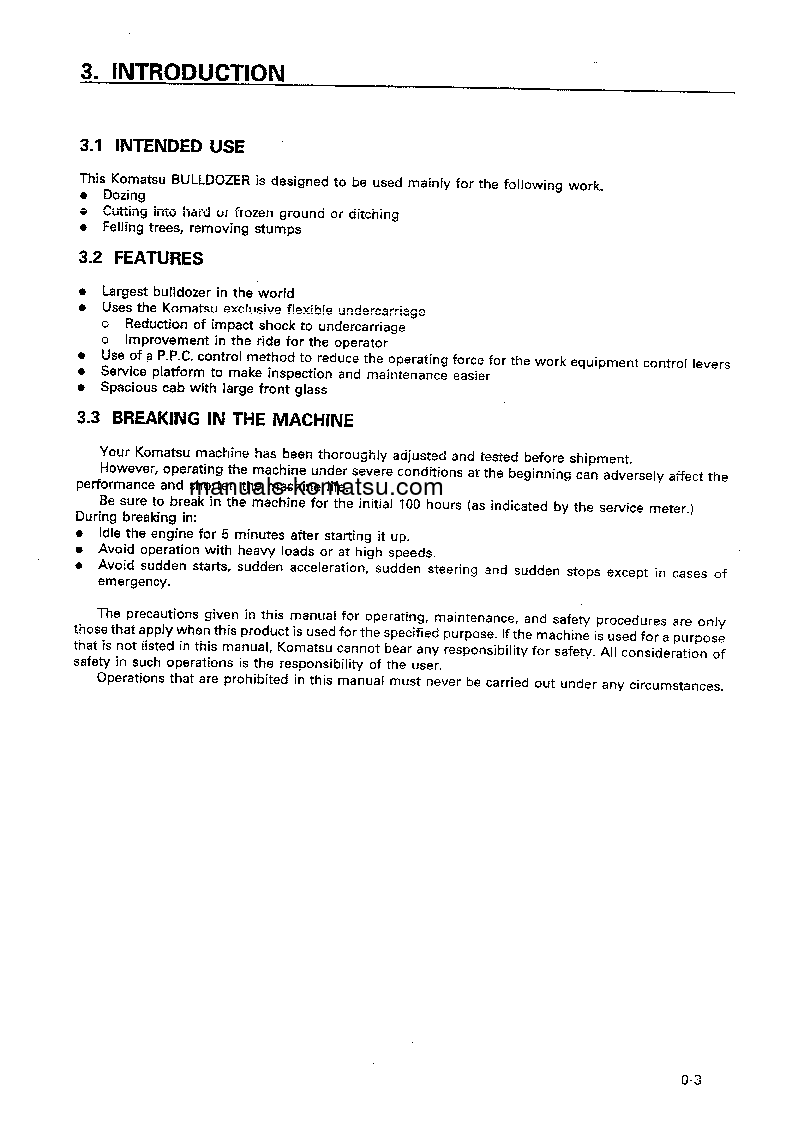 Protected: D575AR-2(JPN) S/N 10024-UP Operation manual (English)