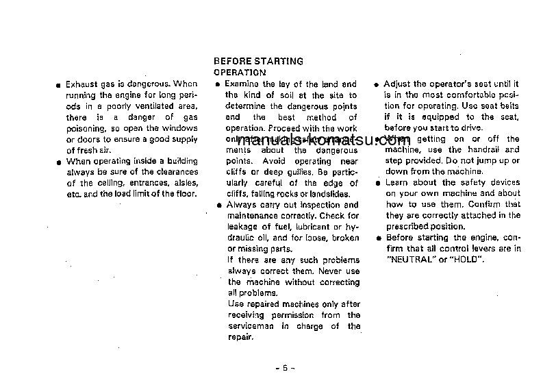 Protected: HS600S-2(JPN) S/N 1007-UP Operation manual (English)