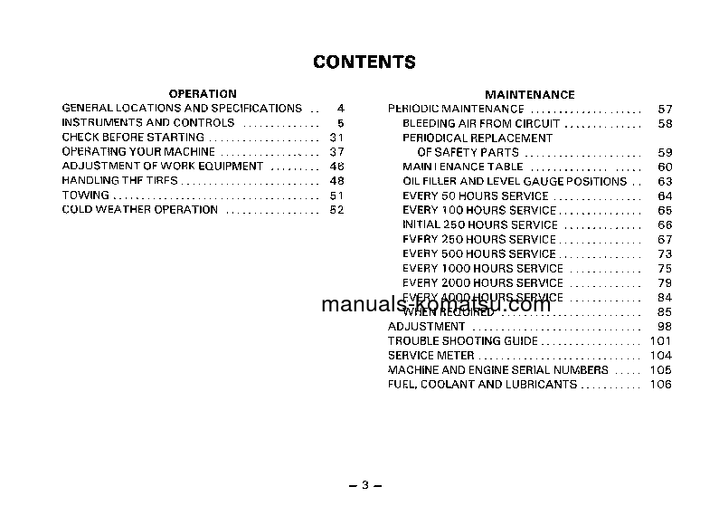 Protected: WA250-1(JPN)-P S/N 12001-UP Operation manual (English)
