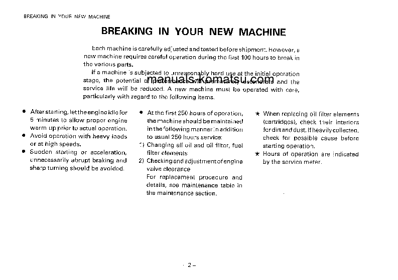 Protected: D37P-2(JPN) S/N 2001-UP Operation manual (English)