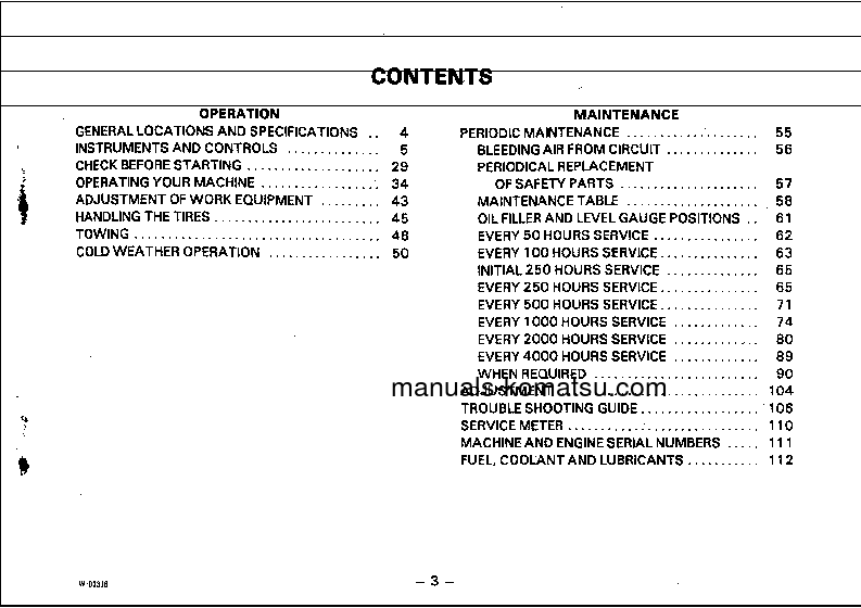 Protected: WA380-1(JPN) S/N 10001-20000 Operation manual (English)
