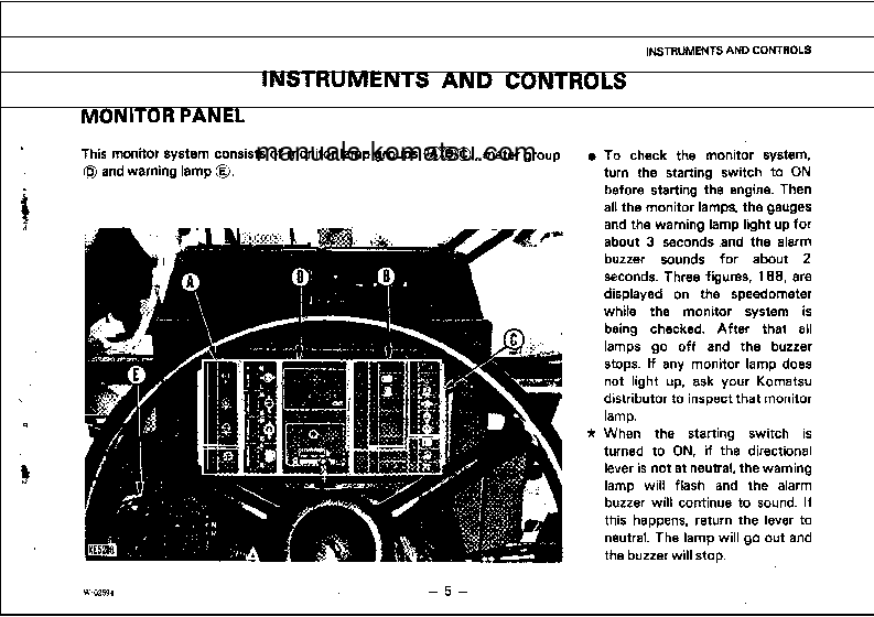 Protected: WA380-1(JPN) S/N 10001-20000 Operation manual (English)