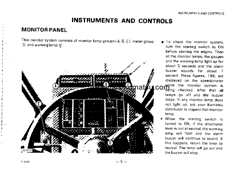 Protected: WA380-1(JPN) S/N 20292-UP Operation manual (English)