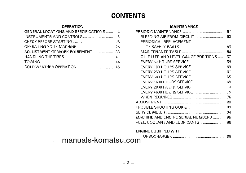 Protected: WA120-1(JPN) S/N 12001-UP Operation manual (English)