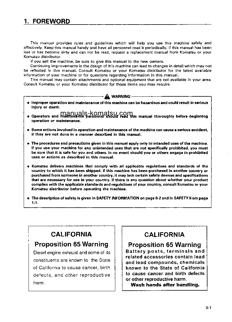 Protected: HD405-6(JPN)-TM CNTRL SYSTEM S/N 1055-UP Operation manual (English)