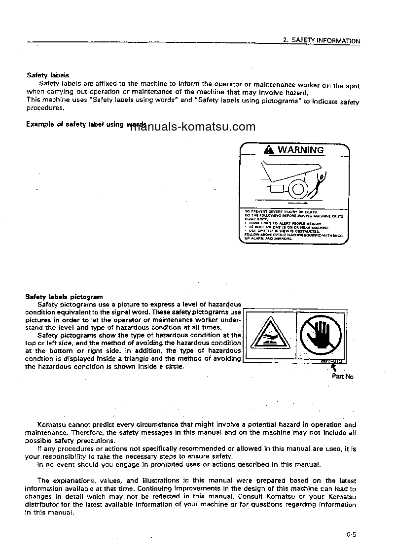 Protected: HD465-5(JPN)-TM CNTRL SYSTEM S/N 4626-UP Operation manual (English)