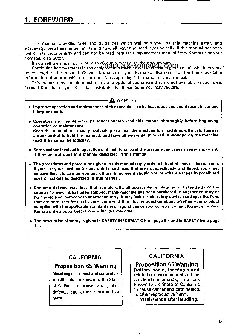 Protected: WF550A-3(JPN) S/N 50002-UP Operation manual (English)