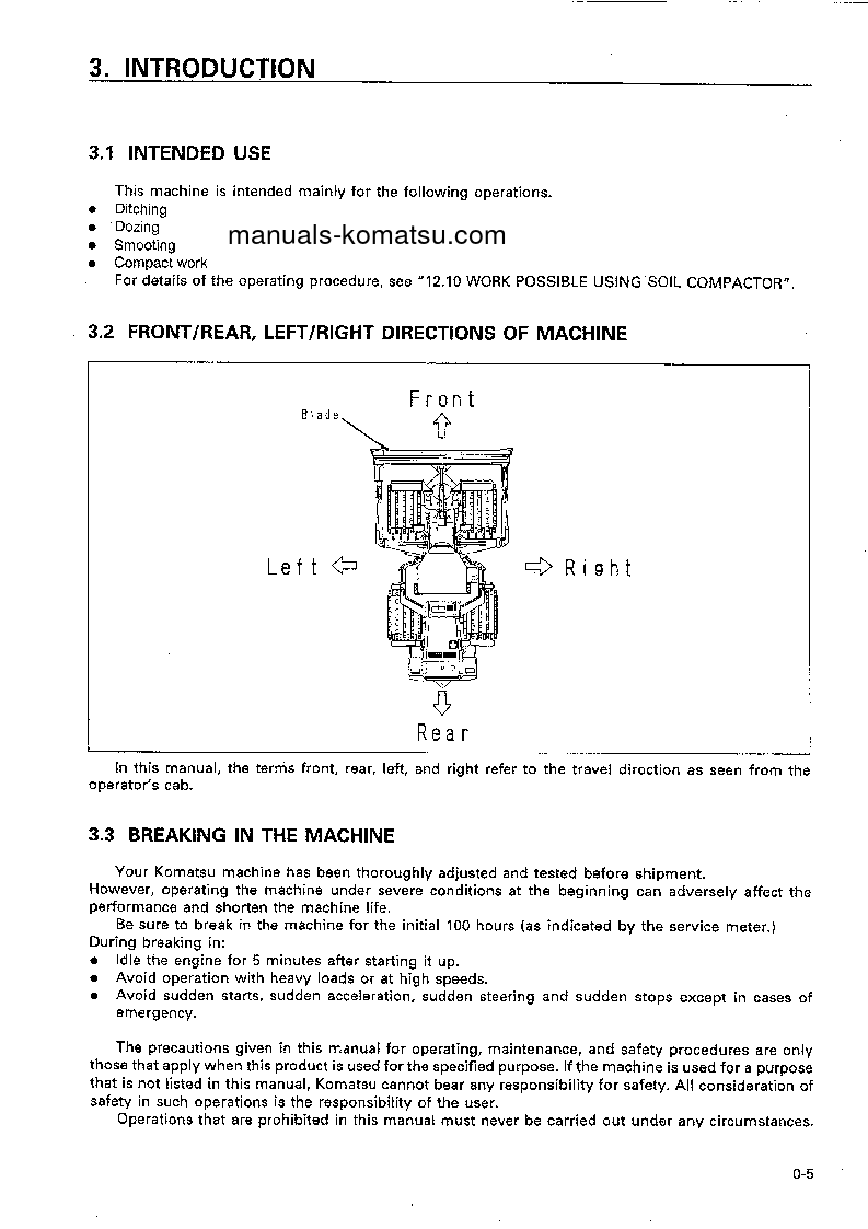 Protected: WF550A-3(JPN) S/N 50002-UP Operation manual (English)