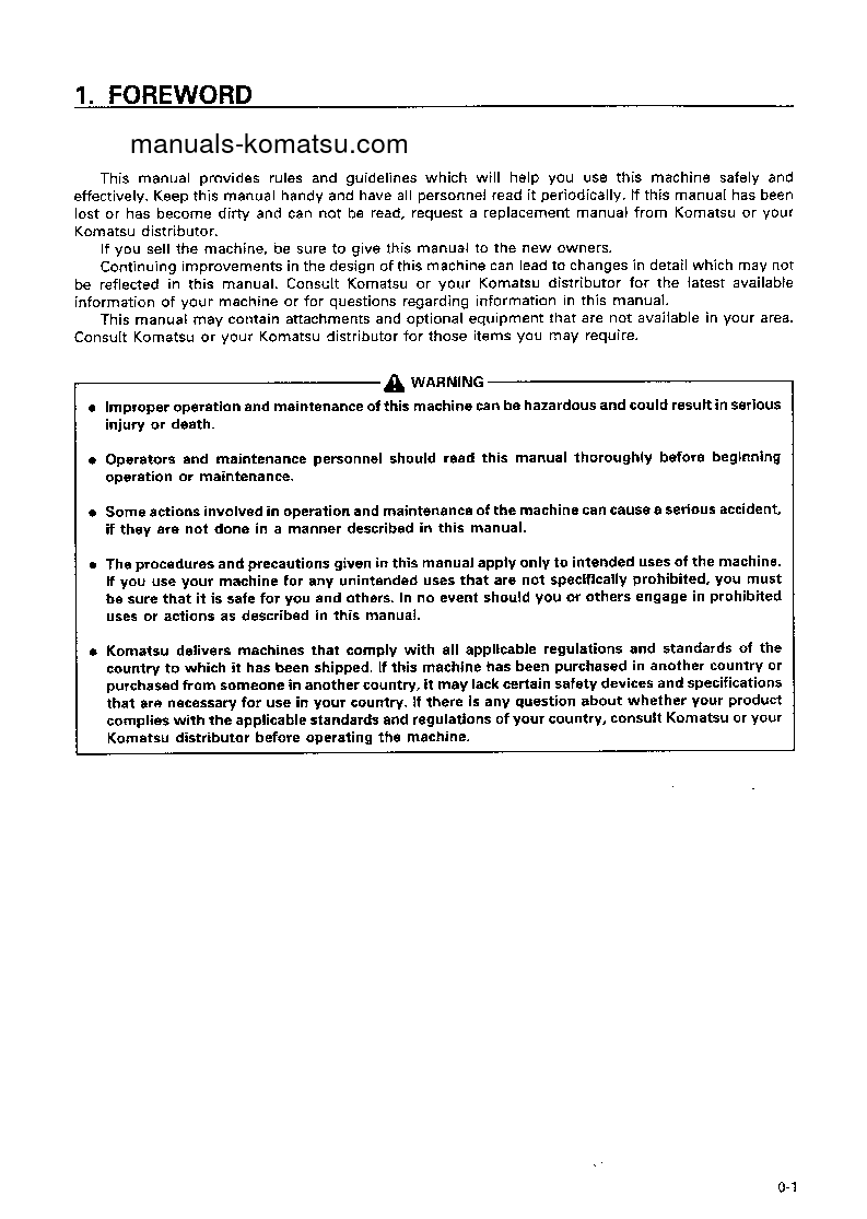 Protected: D21A-7(JPN)-TRIMMING DOZER S/N 80805-UP Operation manual (English)
