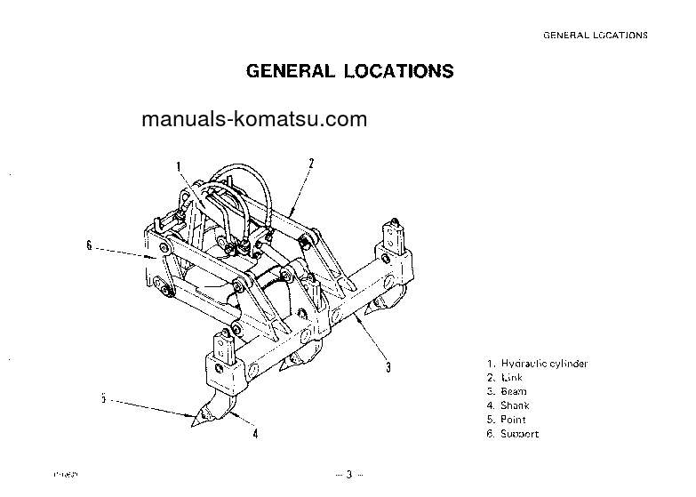 Protected: DRP075-1(JPN)-HYDRAULIC RIPPER FOR D75S-5 Operation manual (English)