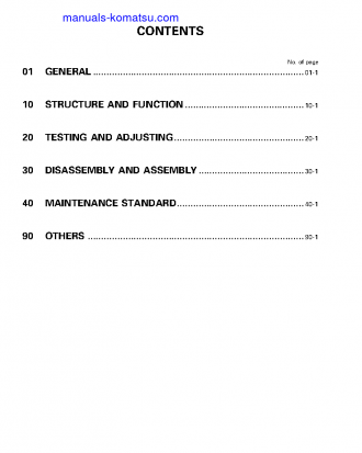 D375A-3(JPN)-7-TRACK ROLLER S/N 17501-UP Shop (repair) manual (English)