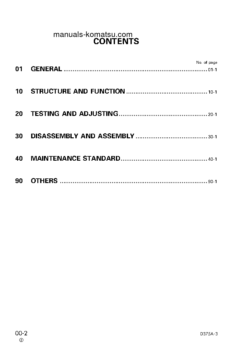Protected: D375A-3(JPN)-7-TRACK ROLLER S/N 17501-UP Shop (repair) manual (English)