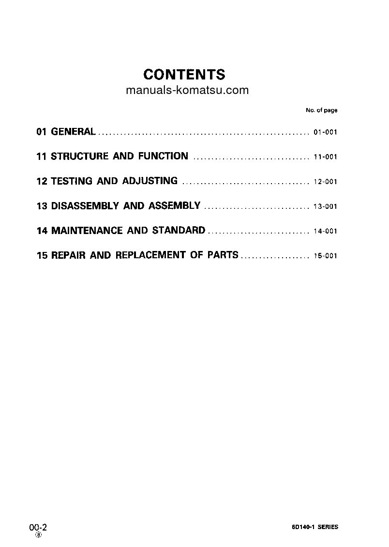 Protected: 6D140-1(JPN) Shop (repair) manual (English)