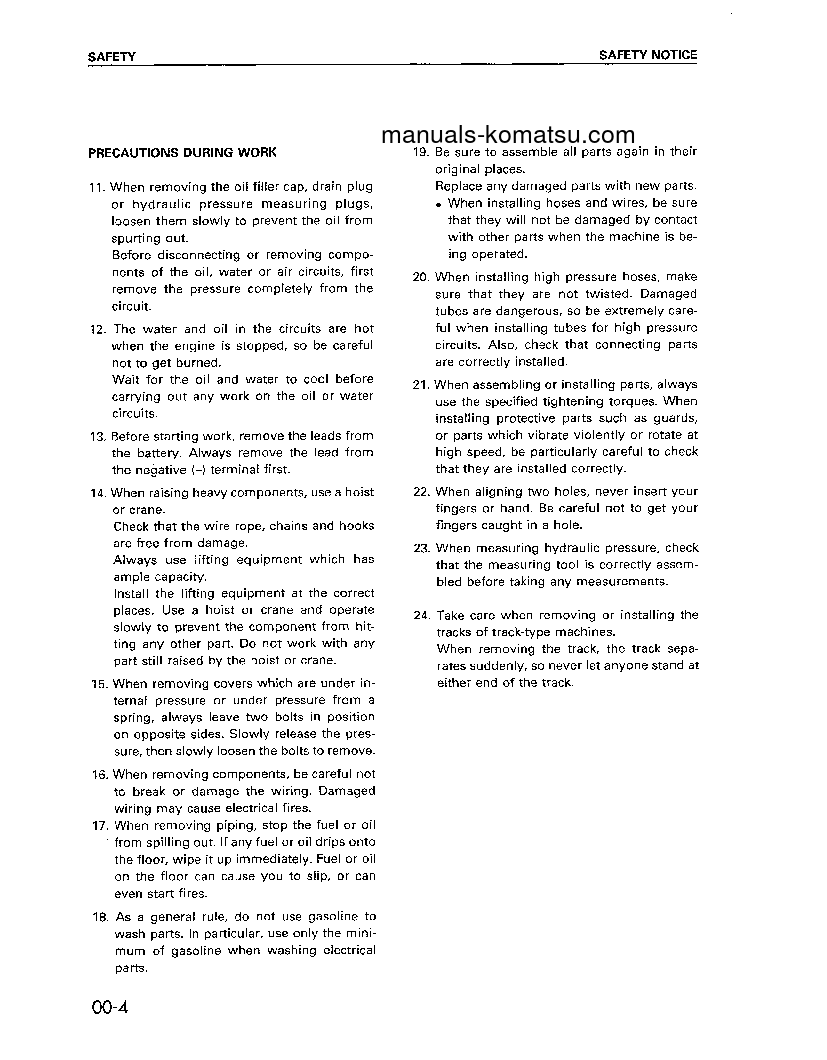 Protected: D575A-2(JPN) S/N 10001-UP Shop (repair) manual (English)